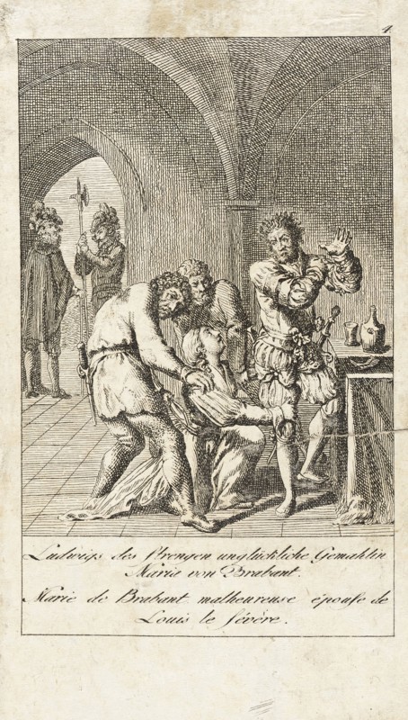 Plate 4 for 'History of the Middle Ages', 1793. Creators: Daniel Nikolaus Chodowiecki, Eberhard Siegfried Henne.