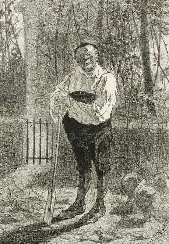 Portraits, 1857. Creator: Félicien Rops.