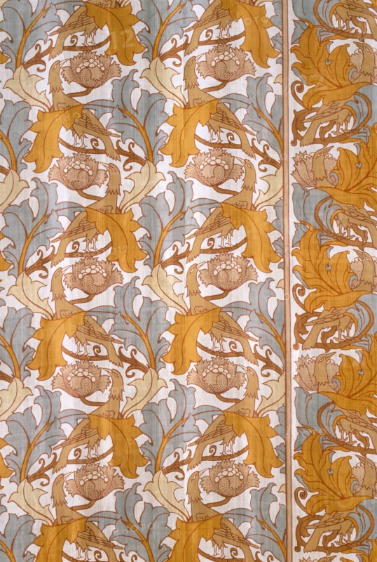 Halcyon, Designed c.1888; printed c.1895. Creators: Charles Francis Annesley Voysey, G. P. and J. Baker, Ltd..