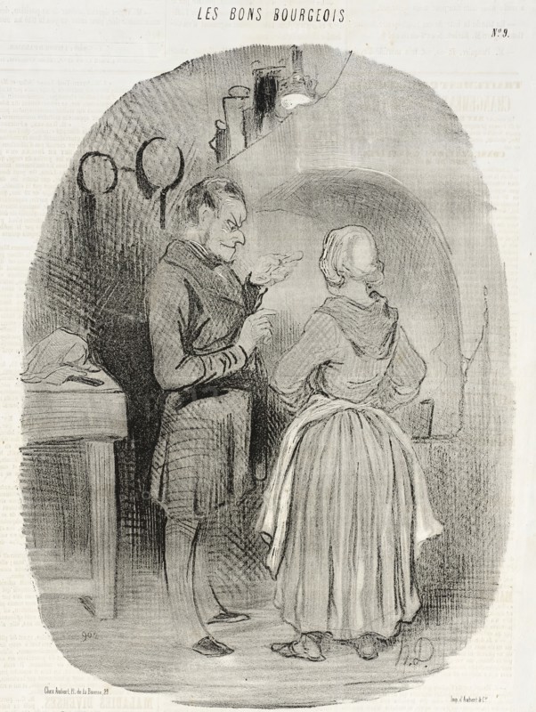 Le jaune d'oeuf n'a pas été assez battu..., 1846. Creator: Honore Daumier.