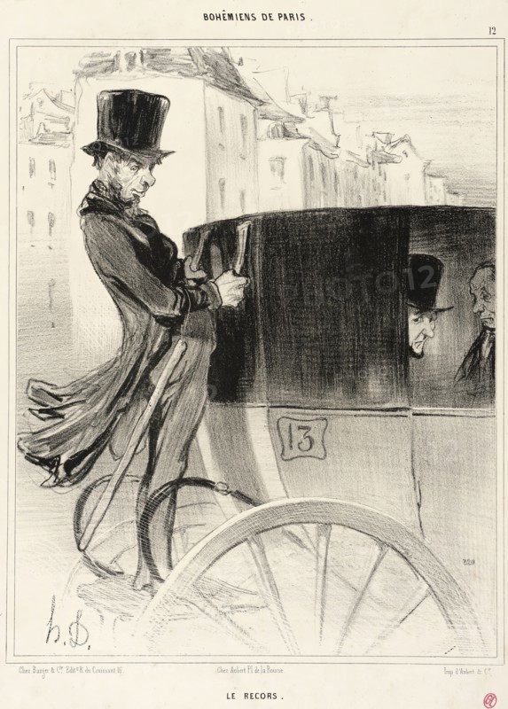 Le Recors, 1841. Creator: Honore Daumier.