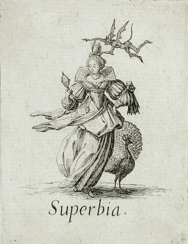 Pride, c1621. Creator: Jacques Callot.