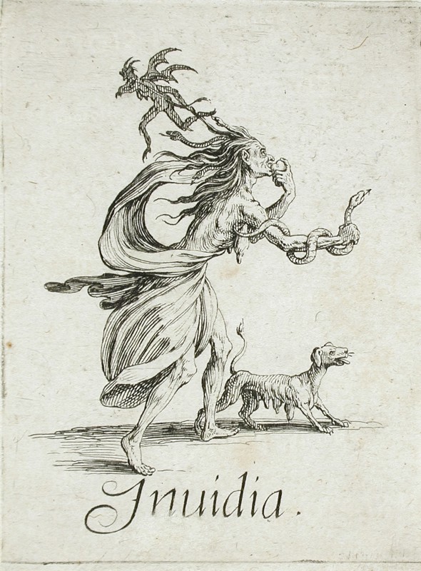 Envy, c1621. Creator: Jacques Callot.
