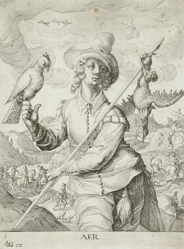 Air, c1588. Creator: Jacques de Gheyn II.