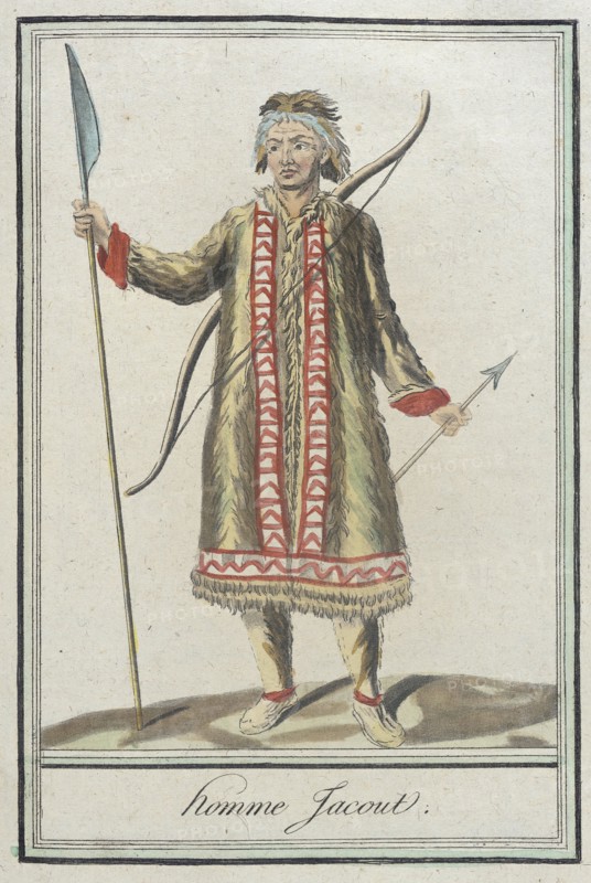 Costumes de Différents Pays, 'Homme Jacout', c1797. Creators: Jacques Grasset de Saint-Sauveur, LF Labrousse.