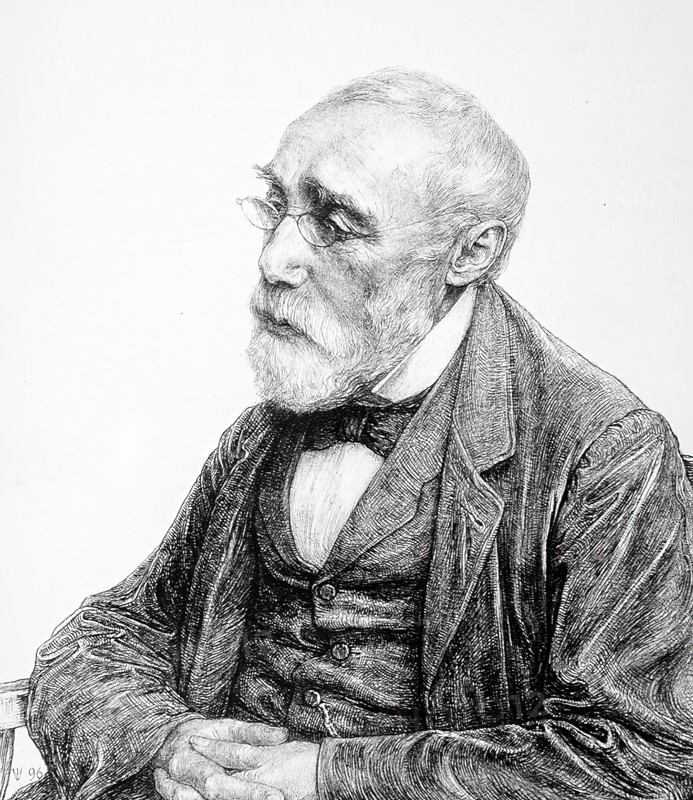 Jozef Israëls, 1896. Creator: Jan Veth.