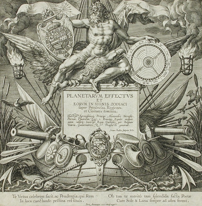 Title Page, 1585. Creator: Johann Sadeler I.