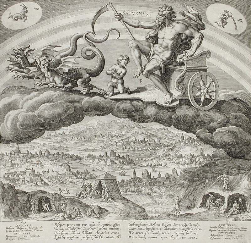 Mercury, c1585. Creator: Johann Sadeler I.