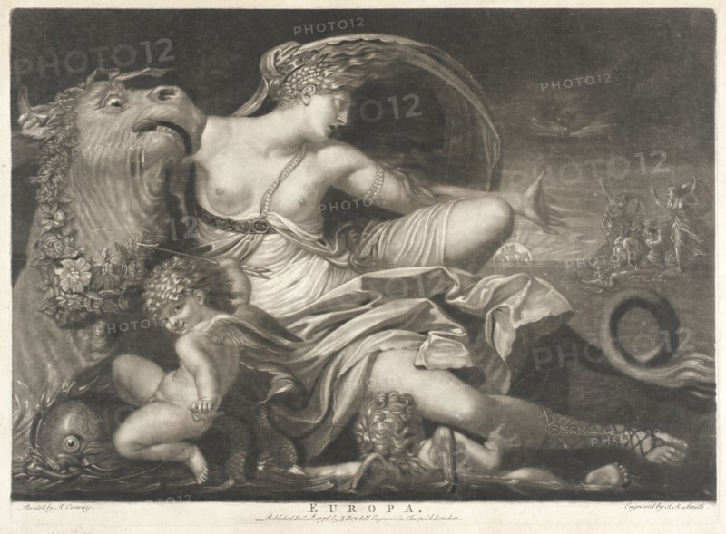 Europa, 1776. Creator: John Raphael Smith.