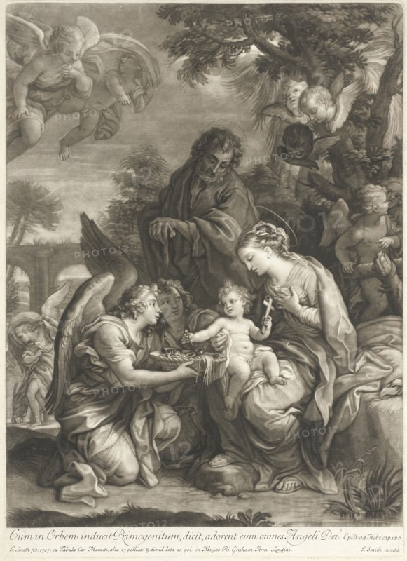 Holy Family, 1707. Creator: John Smith.