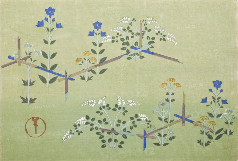 A Thousand Grasses (Chigusa) (image 8 of 33), 1900. Creator: Kamisaka Sekka.