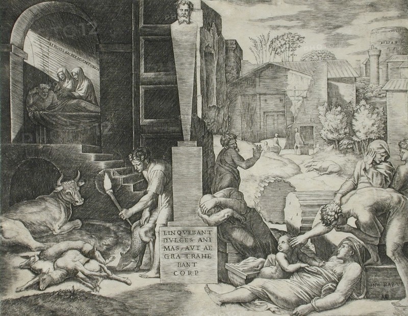 The Morbetto, between circa 1515 and circa 1516. Creator: Marcantonio Raimondi.