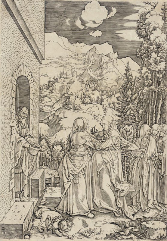 The Visitation, between 1505 and 1515. Creators: Marcantonio Raimondi, Albrecht Durer.