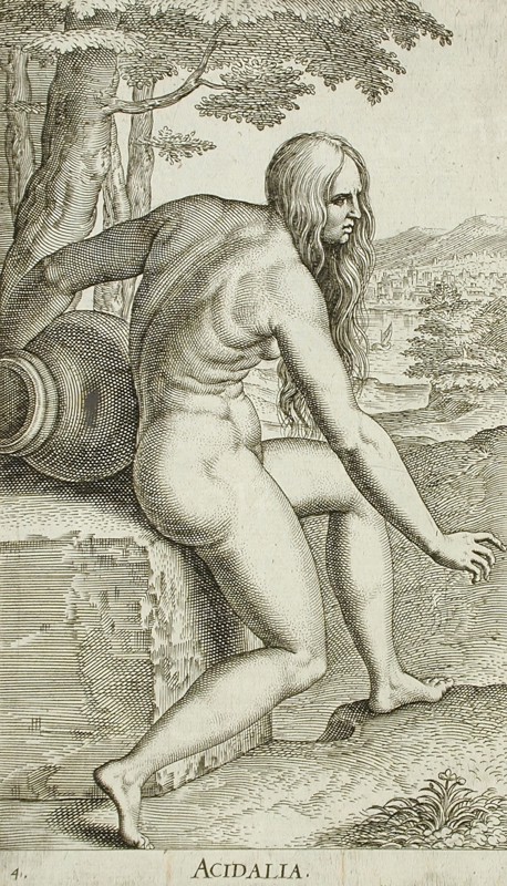 Acidalia, 1587. Creator: Philip Galle.