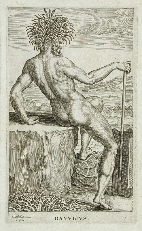 Danubius, 1586. Creator: Philip Galle.