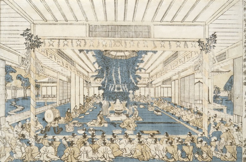 Ise Shrine Festival, between 1767 and 1770. Creator: Utagawa Toyoharu.