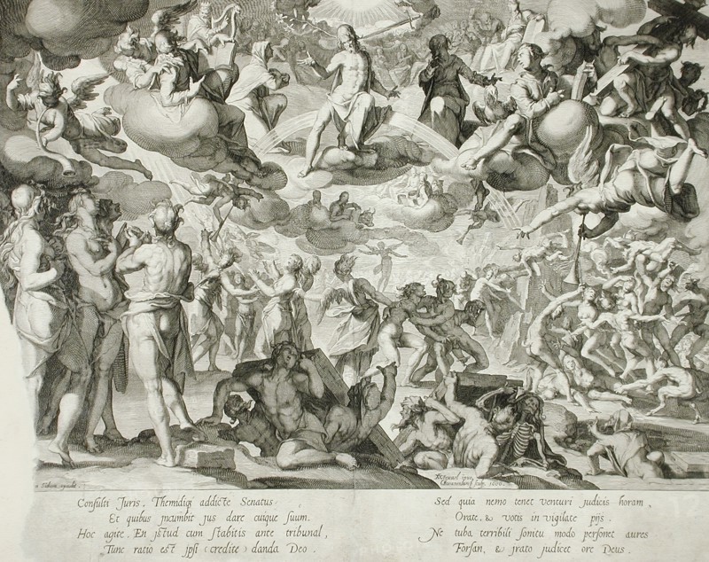 Last Judgment, 1607. Creator: Willem van Swanenburg.