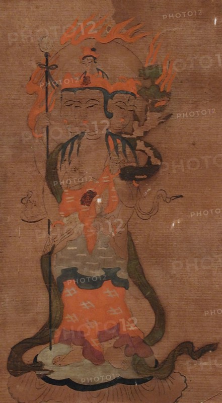Buddhist Deity Bonten, 19th century. Creator: Unknown.