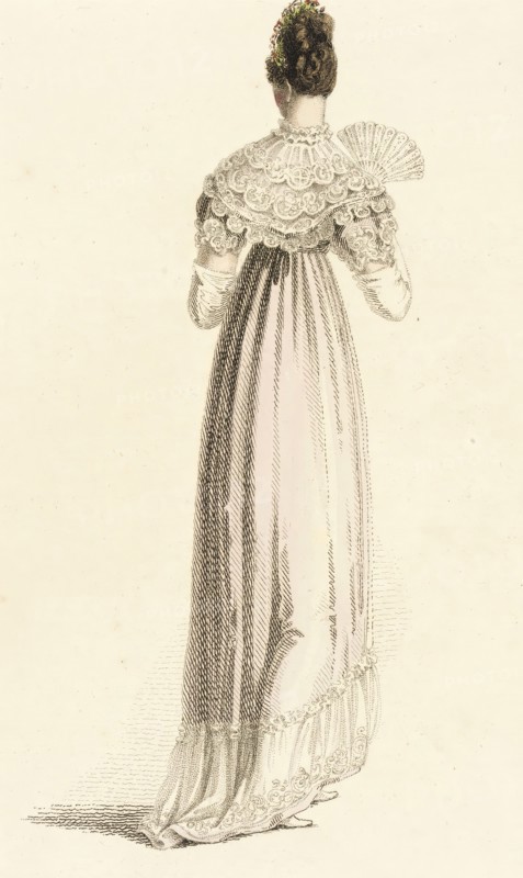 Fashion Plate (Opera Dress), 1815. Creator: Unknown.