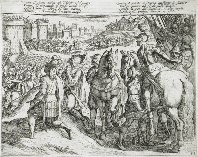 Canto III, 16th century. Creator: Antonio Tempesta.