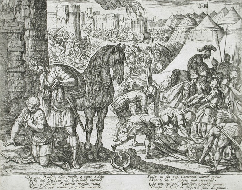 Canto XII, 16th century. Creator: Antonio Tempesta.
