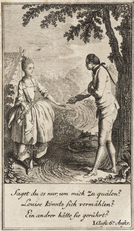 Plate 3 from The Deserter by Sedaine, 1775. Creator: Daniel Berger.