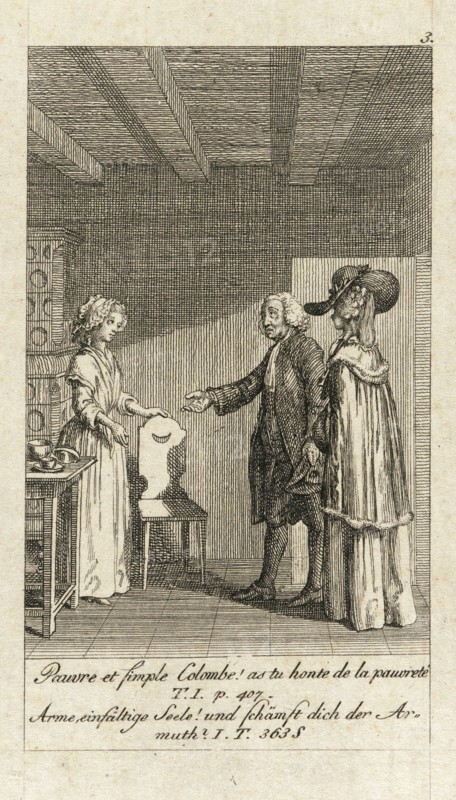 Cecilia or the Story of a Rich Orphan, 1787. Creator: Daniel Nikolaus Chodowiecki.