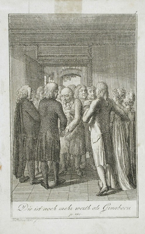 Illustration to Becker's Pocketbook für 1799. Creator: Daniel Nikolaus Chodowiecki.