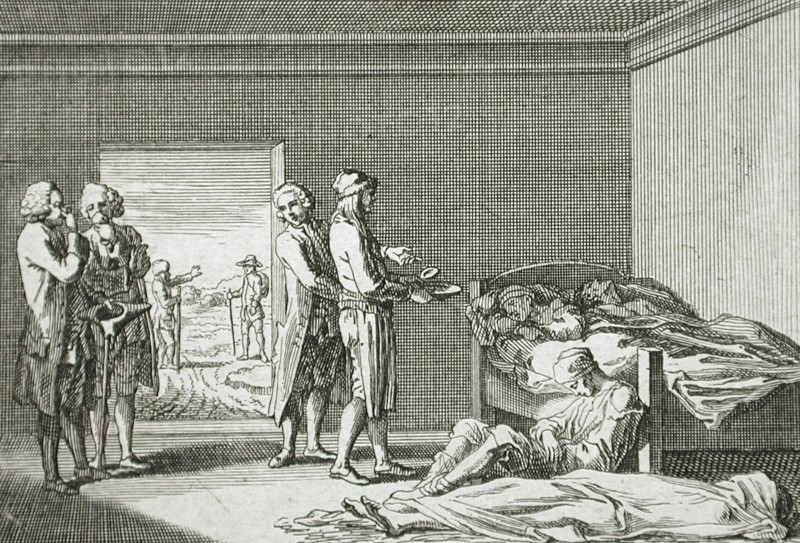 Illustration for Basedow's 'Elementary Work', 1770. Creator: Daniel Nikolaus Chodowiecki.
