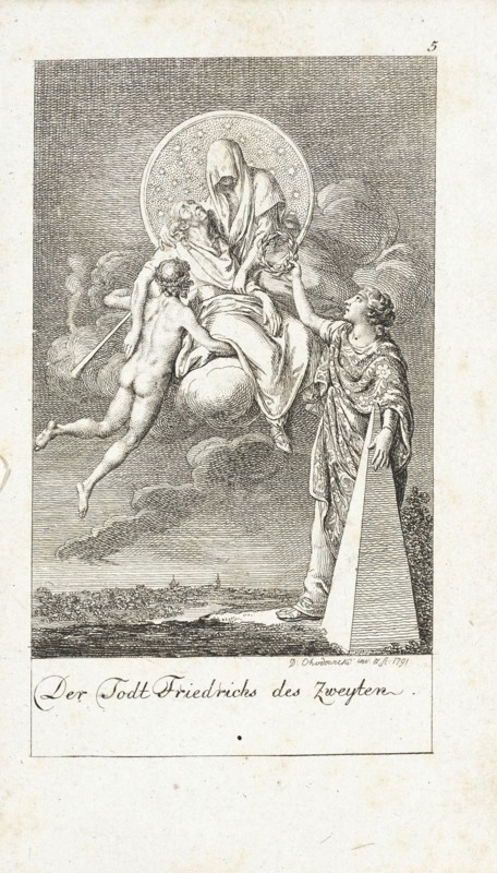Illustration for 'Six Great Events of the Last Decade', 1791. Creator: Daniel Nikolaus Chodowiecki.