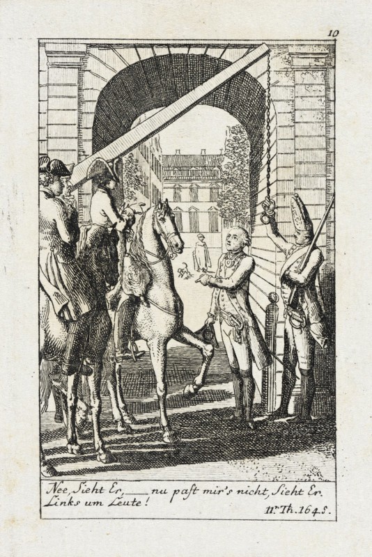 Plate 10 for J.G. Muller's 'Siegfried von Lindenberg', 1783. Creator: Daniel Nikolaus Chodowiecki.