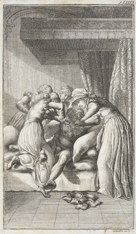 Illustration for Weber's 'Stories from Antiquity', 1787. Creator: Daniel Nikolaus Chodowiecki.