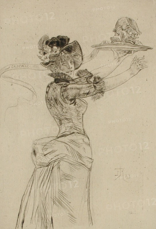 Maturité, 1887. Creator: Félicien Rops.
