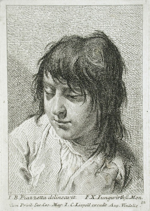 Head of a Boy, 18th century. Creator: Franz Xaver Andreas Jungwierth.