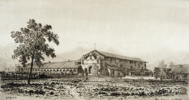 San Antonio de Padua, published in 1883. Creator: Henry Chapman Ford.
