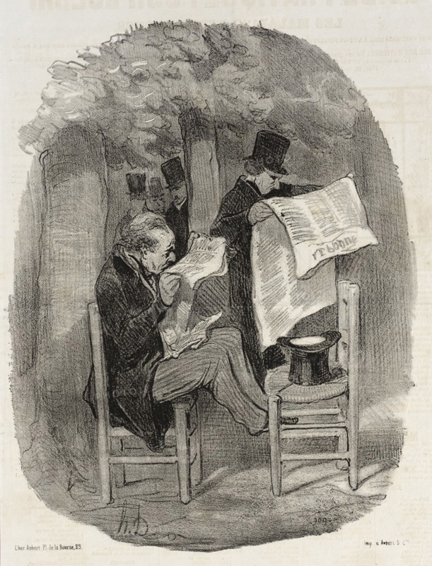Ce que le bourgeois est convenu de nommer une petite distraction, 1846. Creator: Honore Daumier.