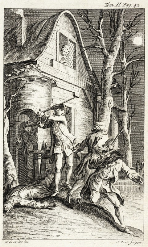 Illustration from Tom Jones, published 1750. Creator: Jan Punt.