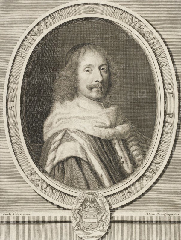 Pompone II de Bellièvre, 1657. Creator: Robert Nanteuil.