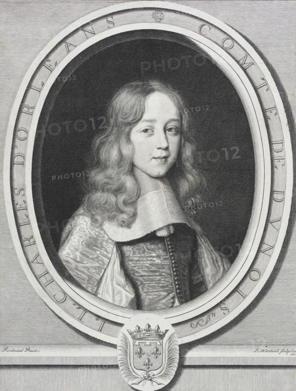 Charles d'Orléans-Longueville, Comte de Dunois, 1660. Creator: Robert Nanteuil.