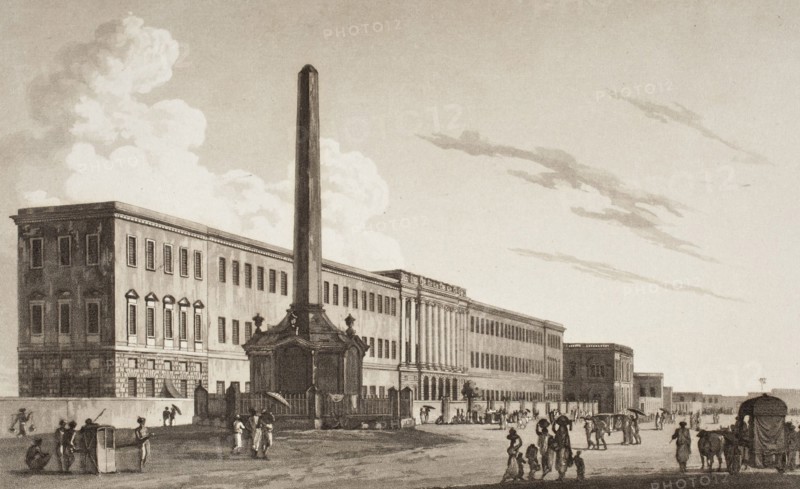 The Writers' Buildings, Calcutta (image 3 of 3), 1812. Creators: Thomas Daniell, William Daniell.