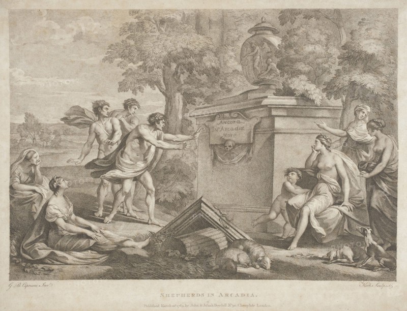 Shepherds in Arcadia, 1789. Creators: Thomas Kirk, John Boydell, Josiah Boydell.