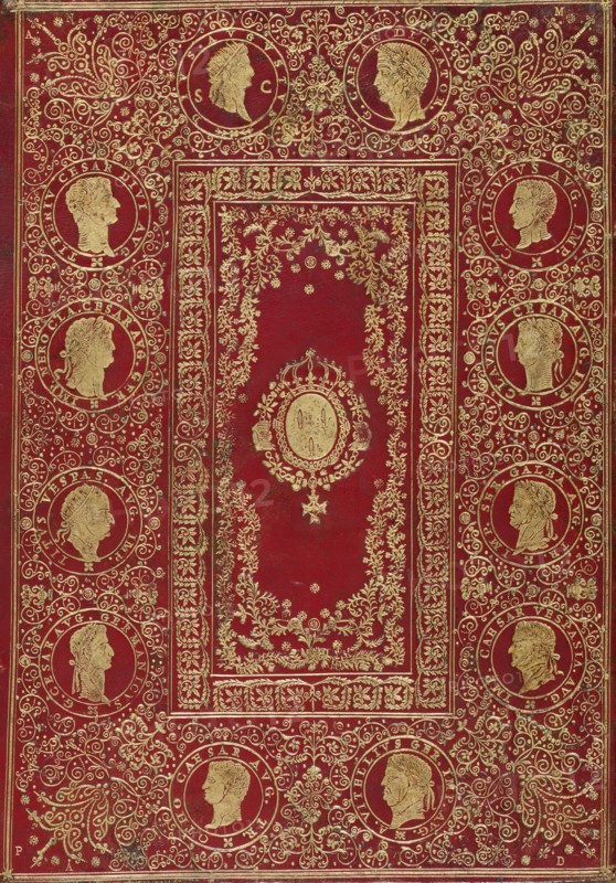 Cover of "Facta et dicta memorabilia", 1471.  Creator: Unknown.
