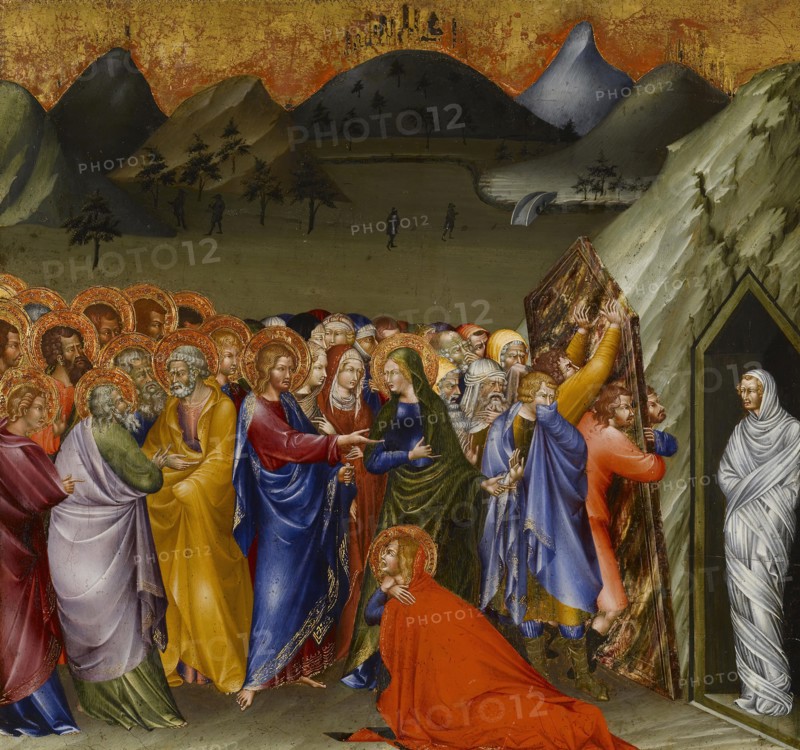 Four Panels with the Passion of Christ from a Predella, 1426. Creator: Giovanni di Paolo.