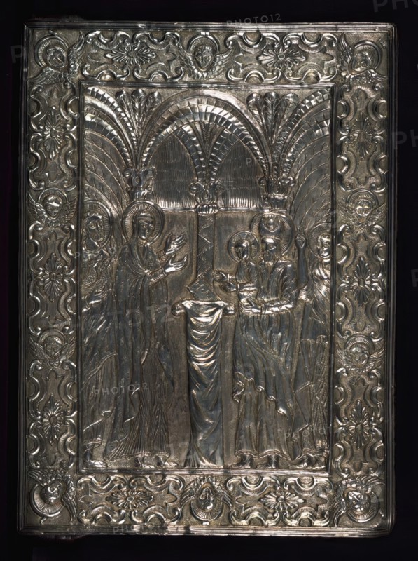Silver Gospels, 1488. Creator: Unknown.