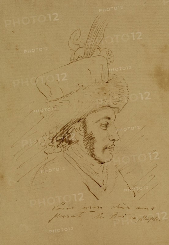 Portrait of Joachim Murat, King of Naples, c1808. Creator: Antoine-Jean Gros.