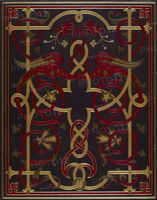 Cover of "Le Roi des Aulnes" (Der Erlkönig), 1904.  Creator: Léon Gruel.