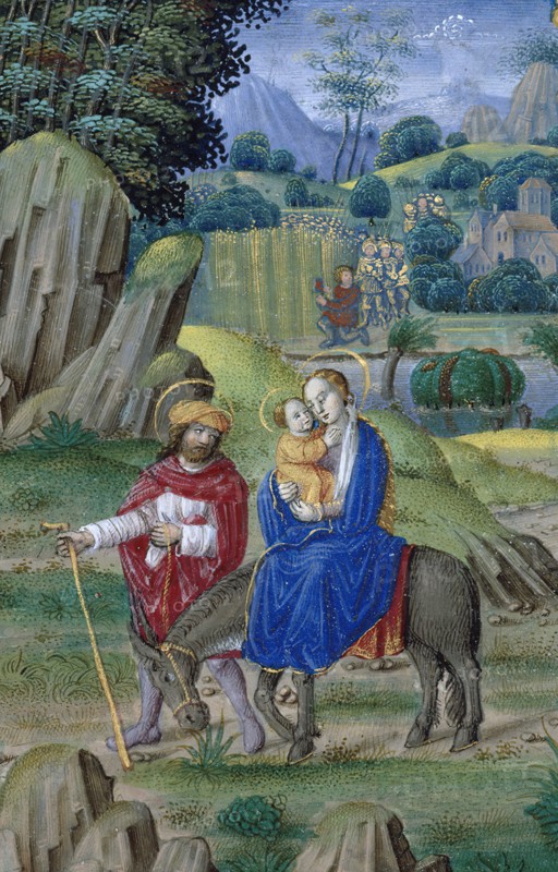 The Flight into Egypt, c1520.  Creator: Jean Pichore.
