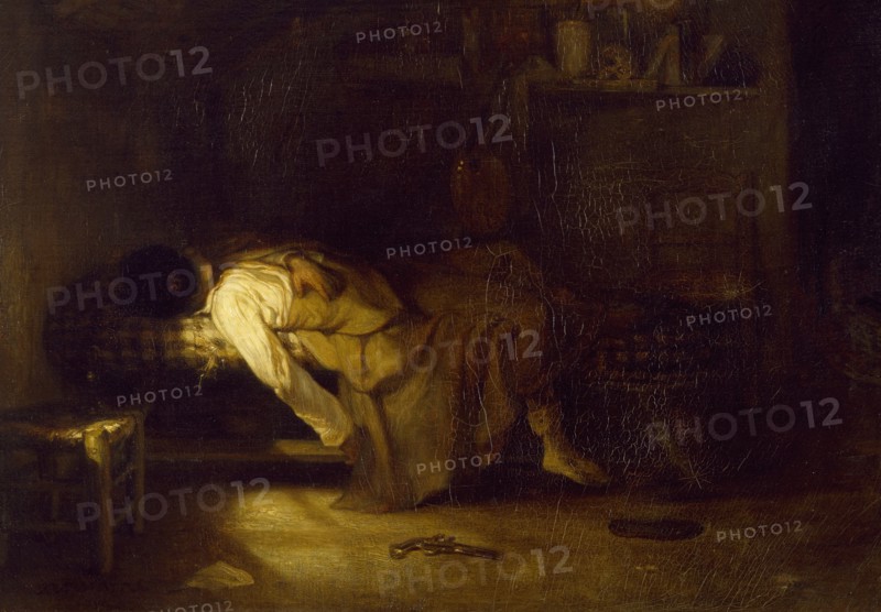 The Suicide, c1836. Creator: Alexandre Gabriel Descamps.