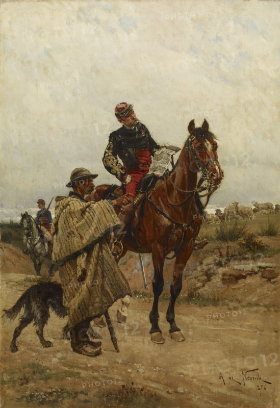 Information, 1876. Creator: Alphonse de Neuville.