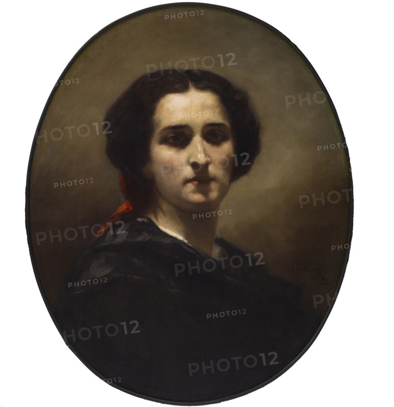 A Portrait, 1852. Creator: Charles Louis Lucien Muller.